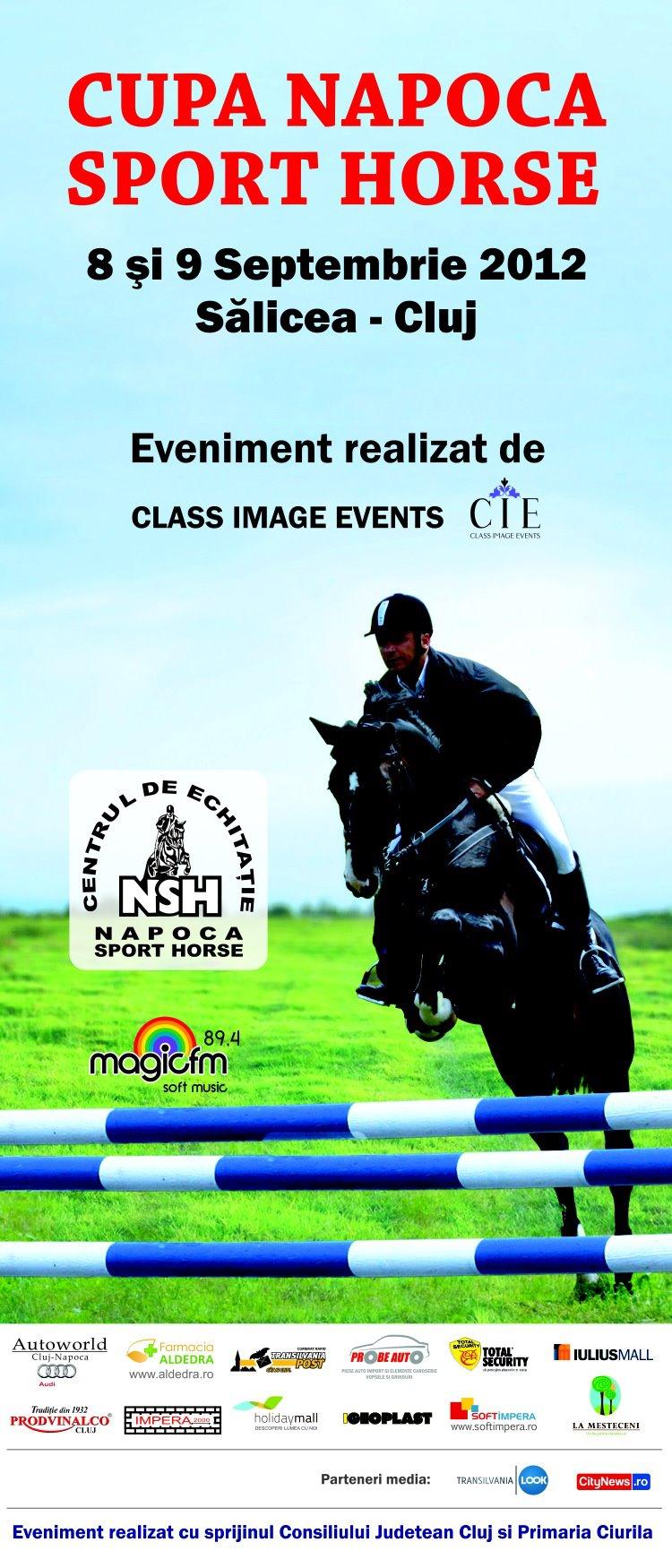 IN ACEST WEEK-END: CUPA NAPOCA SPORT HORSE LA SALICEA, JUD. CLUJ