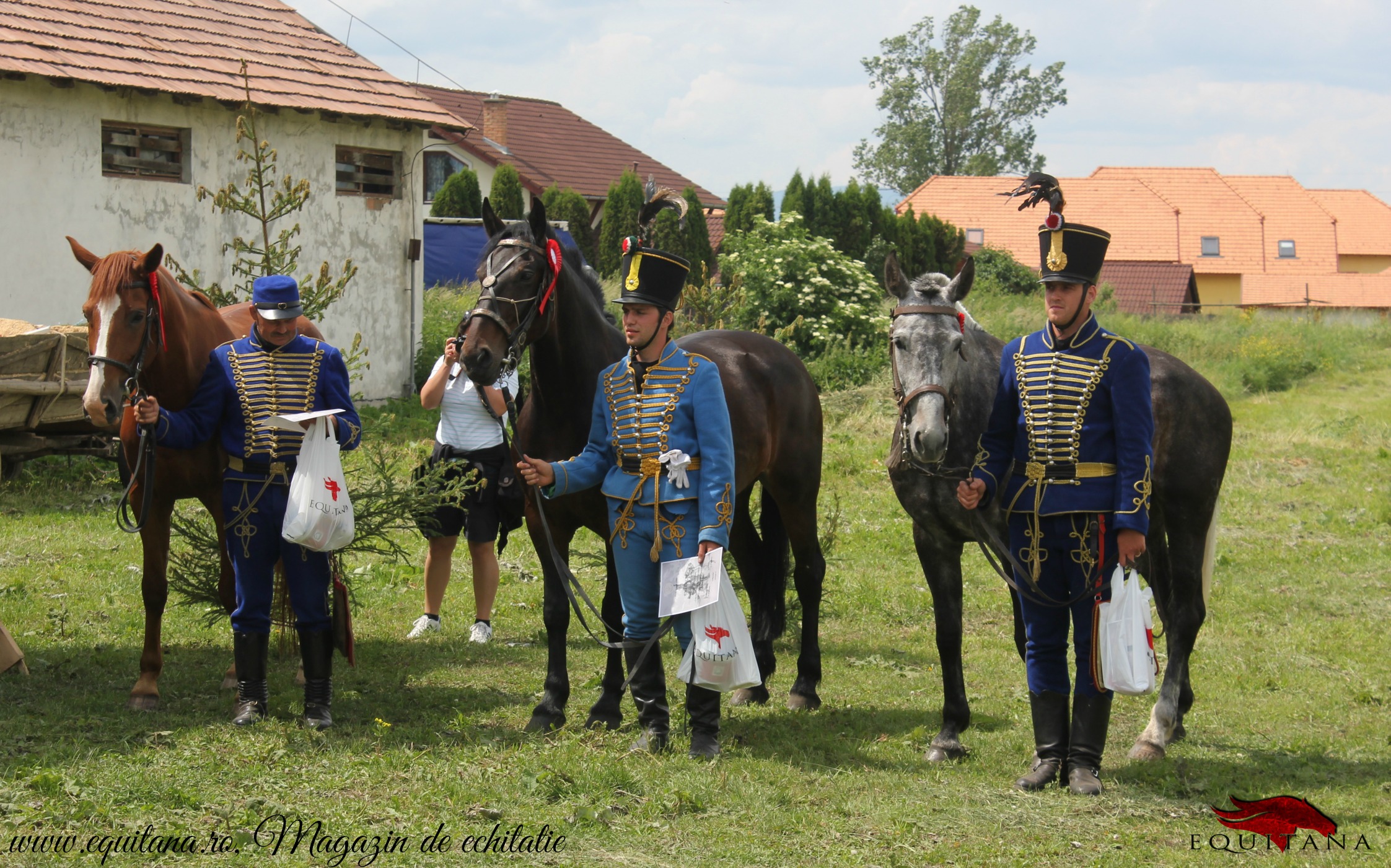 Primul concurs de îndemânare pentru husari la Șumuleu, Miercurea Ciuc	