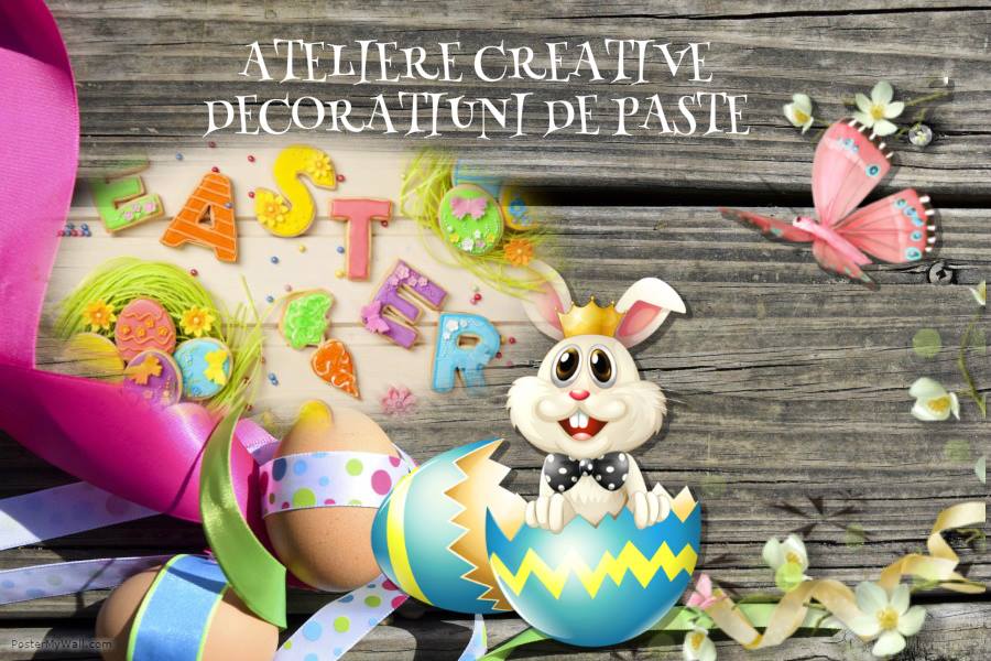 Ateliere creative pentru Paşte la Country Club " La Mesteceni"