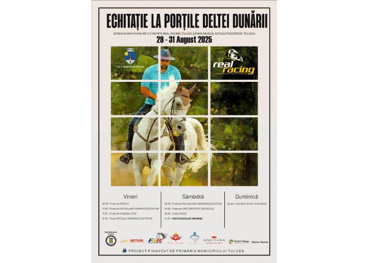 Real Racing aduce echitația de top la porțile Deltei Dunării: competiție, pasiune și tinere talente