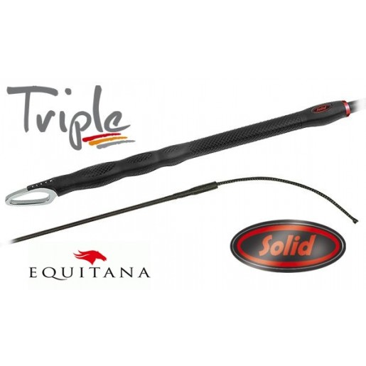 Cravasa dresaj Triple deluxe FLECK