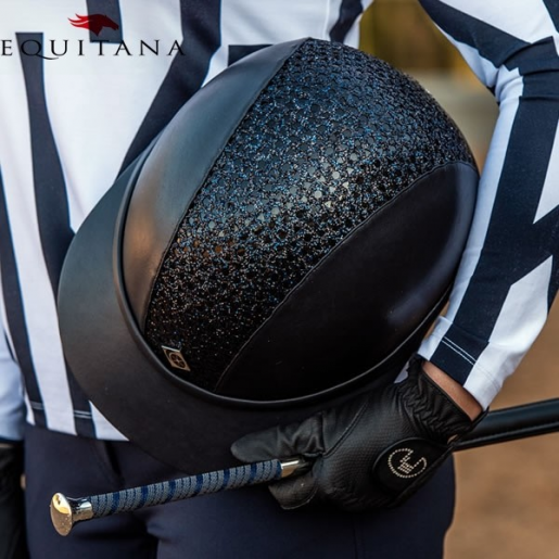 Toca Charles Owen SP8 Plus cu sclipici