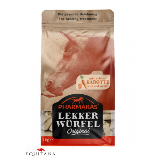 Recompense 100% naturale, cu aroma de morcovi, Pharmakas