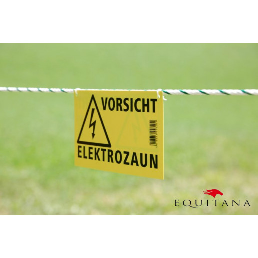 Semn atentionare pentru gard electric