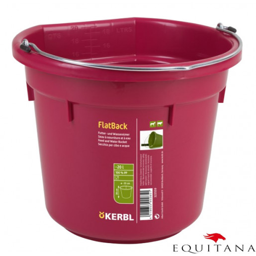 Galeata din plastic pentru apa si hrana 20l, Kerbl