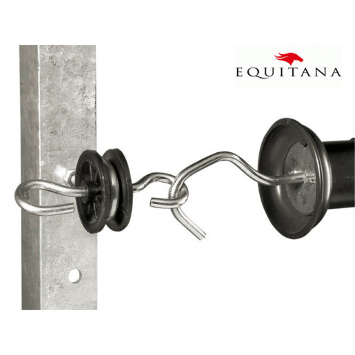 Izolator dublu pentru banda gard electric
