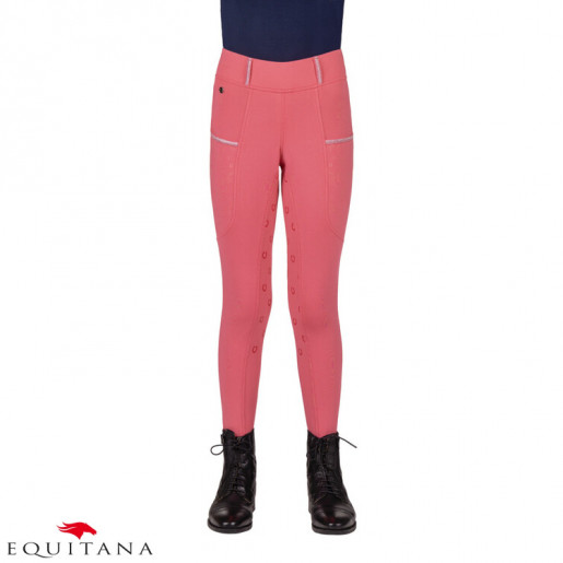 Pantaloni Jaily full grip pentru copii, QHP