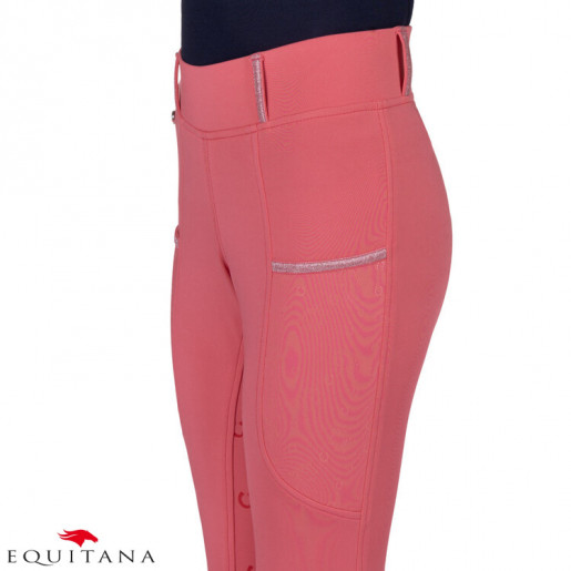 Pantaloni Jaily full grip pentru copii, QHP