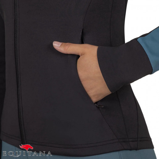 Bluza cu fermoar Micah, QHP