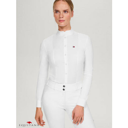 Camasa de competitie Tommy Hilfiger New Jersey Optic White
