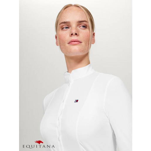 Camasa de competitie Tommy Hilfiger New Jersey Optic White