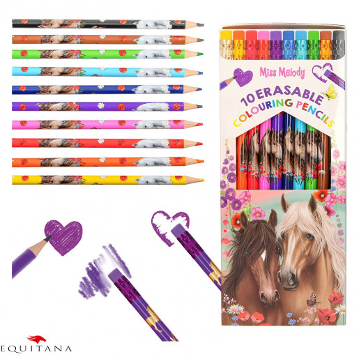 Creioane cu radiera Miss Melody Loesdau