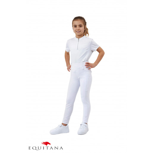 Pantaloni Horze Anya Young Rider Fullgrip Hybrid