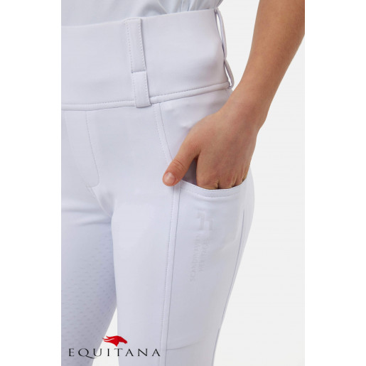 Pantaloni Horze Anya Young Rider Fullgrip Hybrid