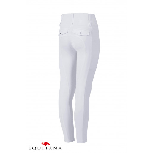 Pantaloni Horze Anya Young Rider Fullgrip Hybrid