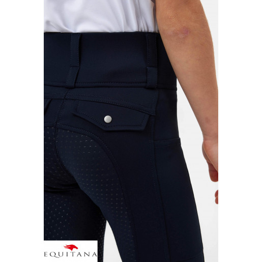 Pantaloni Horze Anya Young Rider Fullgrip Hybrid