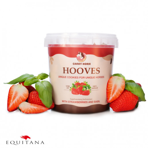 Recompense cu capsuni si busuioc Candy Horse Hooves