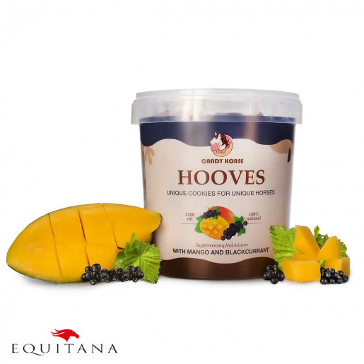 Recompense cu mango si coacaze negre Candy Horse Hooves