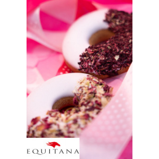 Gogosi cu hibiscus si macese Candy Horse Stable Party