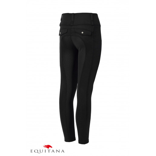 Pantaloni Horze Anya Young Rider Fullgrip Hybrid
