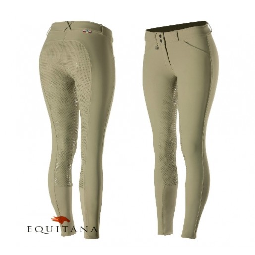 pantaloni maro deschis