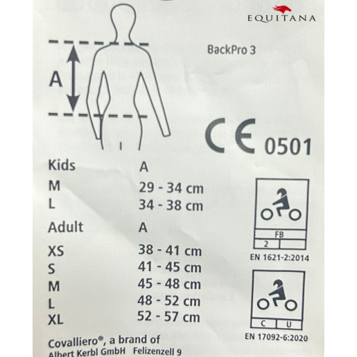 Vesta de protectie BackPro3 copii