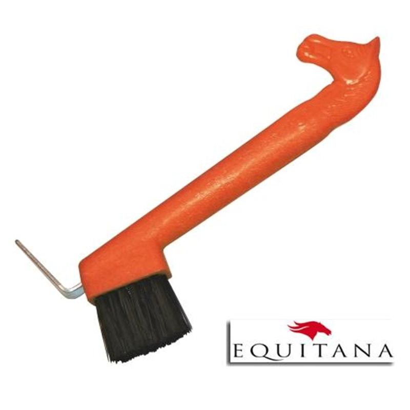 Pull out organic saint Scobitor cu perie pentru copite | Equitana