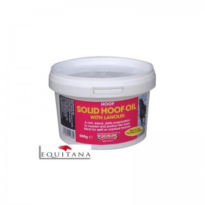 Unsoare pentru copite cu lanolina, Solid hoof oil with Lanolin, Equimins-1260