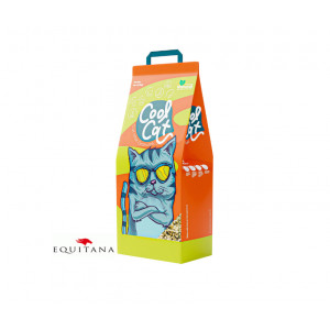 Asternut igienic pentru pisici cu parul scurt CoolCat, sub forma de granule