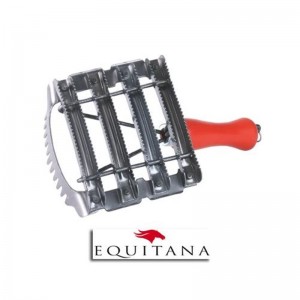 Tesala de metal cu pieptene pentru coama