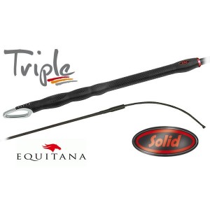 Cravasa dresaj Triple deluxe FLECK