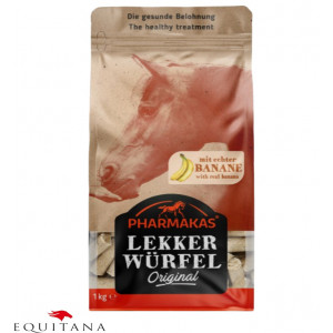 Recompense cu aroma de banane pentru cal 100% Naturale, Pharmakas