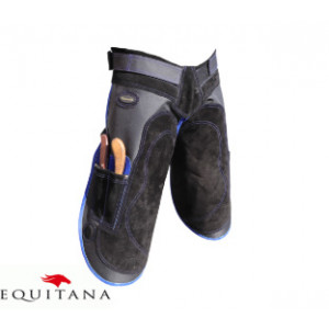 Sort din piele pentru potcovit, cu centura lombara, Blacksmith