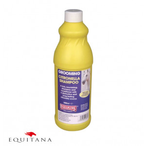 Sampon cu citronella si balsam pentru cai deschisi la culoare, Equimins