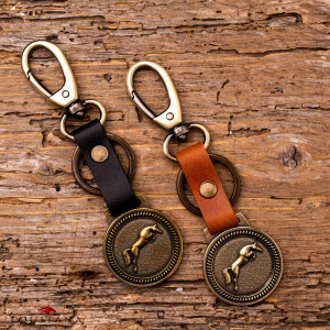Breloc cu medalion Jumping Horse Jo's Jewelry