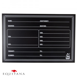 Placa nume cal Pfiff