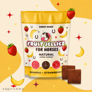 Jeleuri cu banane si capsune Candy Horse