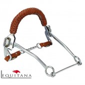 Hackamore din piele impletita