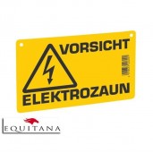 Semn atentionare pentru gard electric