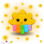 Fursec Candy Horse Rainbow World