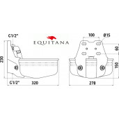 Adapator din inox cu valva E21