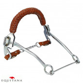 Hackamore din piele impletita