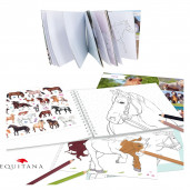 Carte de colorat Miss Melody Loesdau