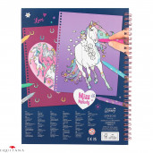 Caiet de colorat Miss Melody Loesdau